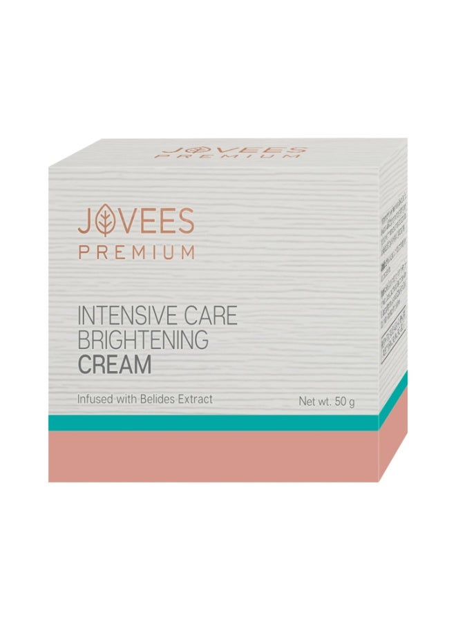 Jovees Premium Intensive Care Brightening Cream| For Skin brightening, Dark Spots & Uneven Skin Tone | For All Skin Type 50gm - Image 1